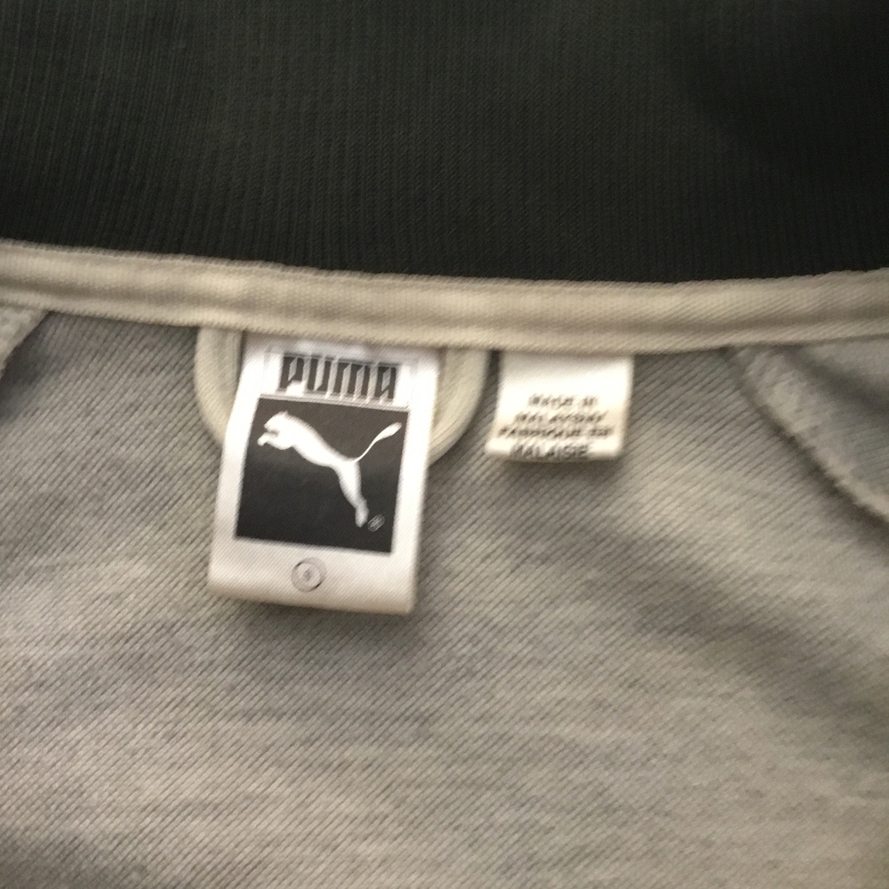 Men's Small Puma Zip Up Sweater - Picture 2 of 3